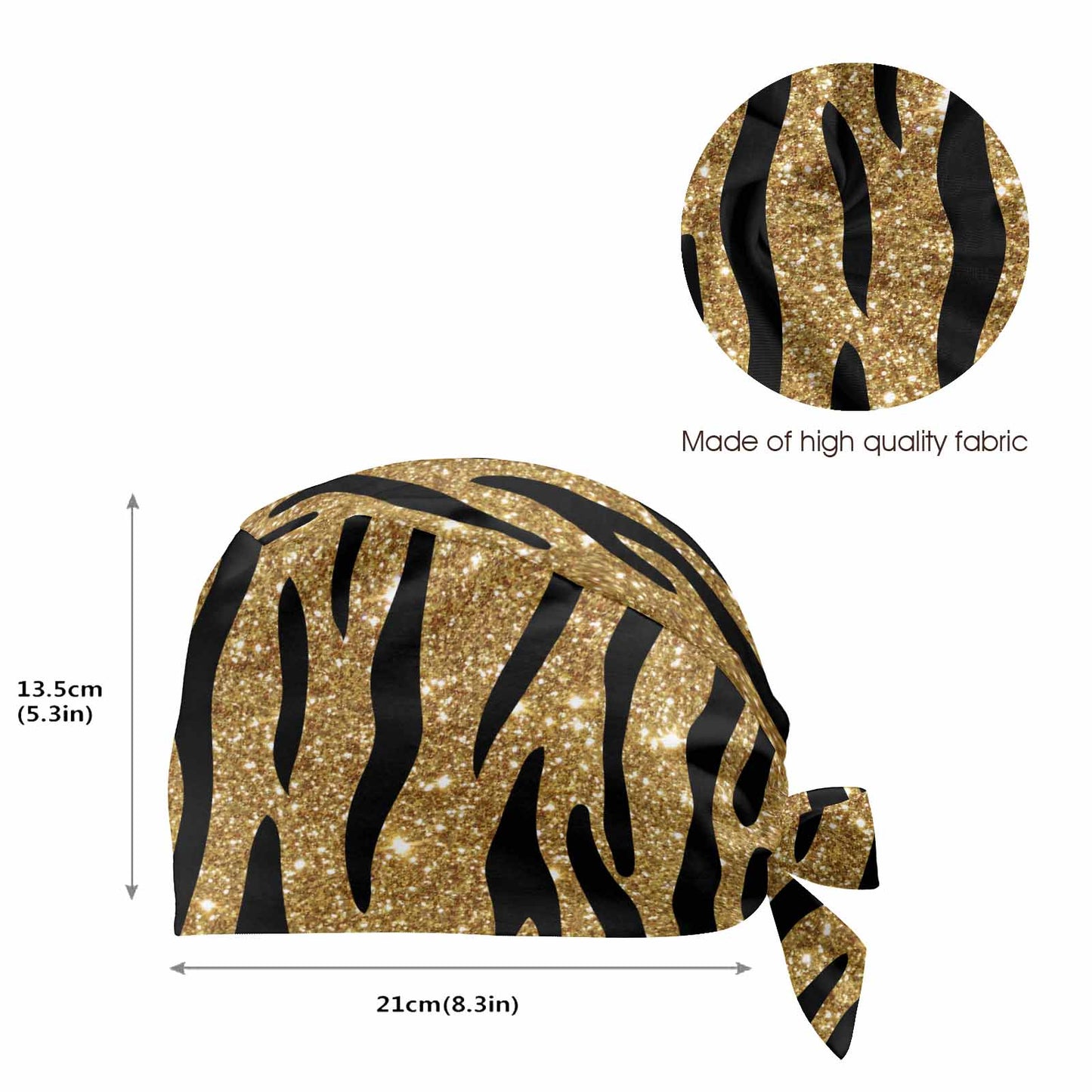 Nurse Scrub Cap Animal Print 9  Scrub Cap