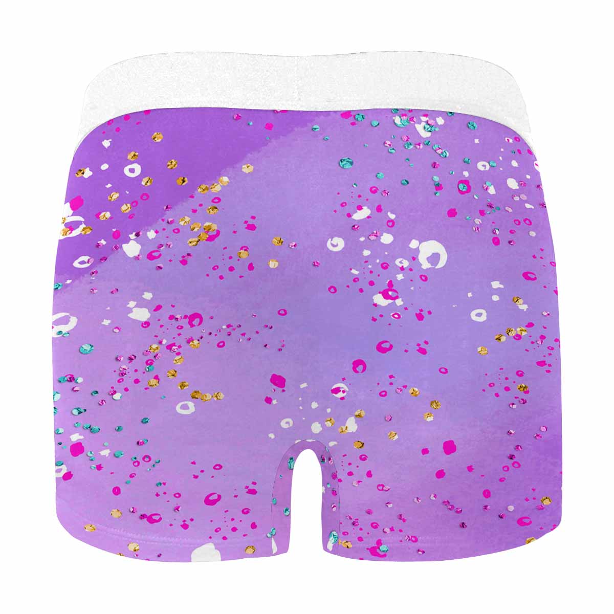 Purple Splash  Men's All Over Print Boxer Briefs (Made In AUS)