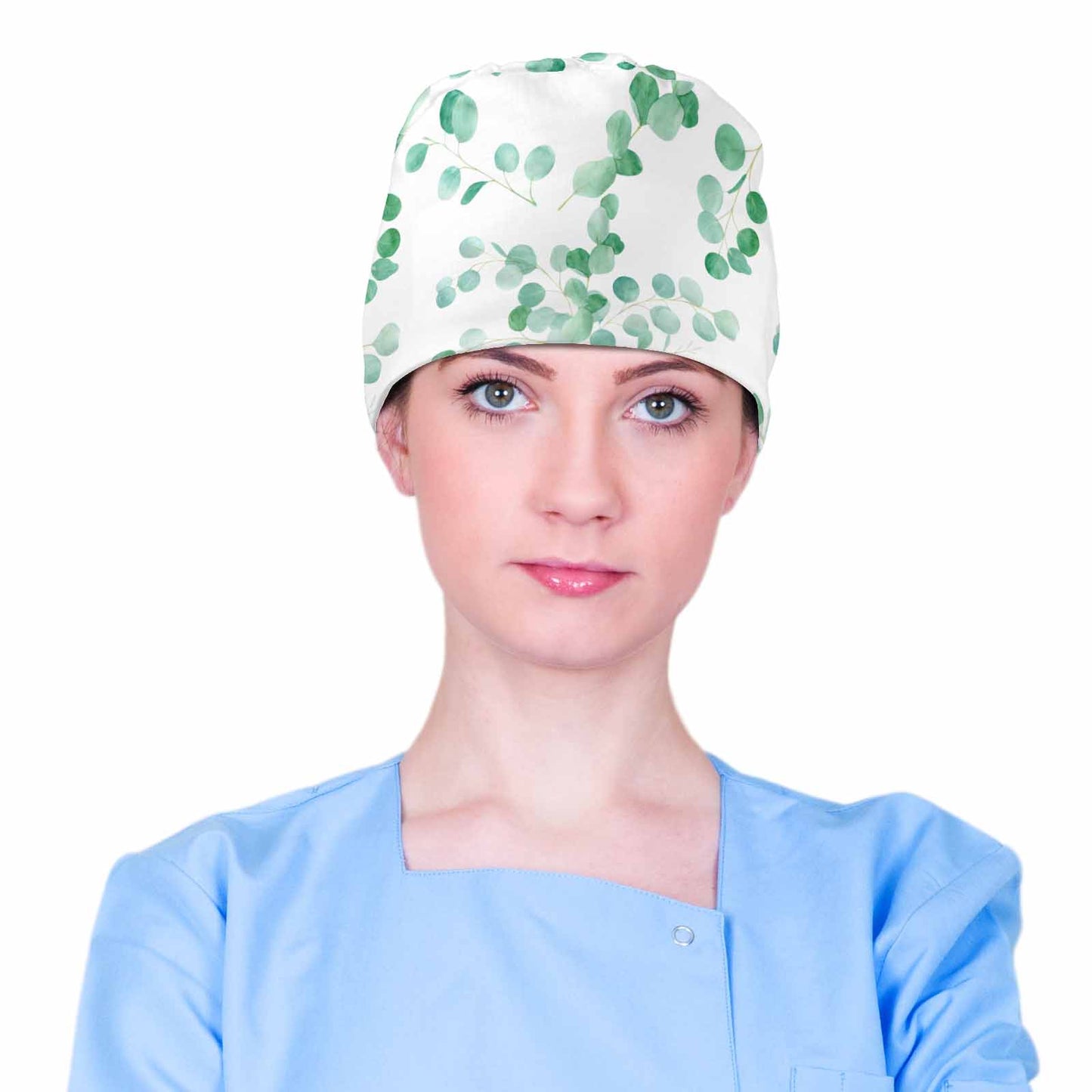 Nurse Scrub Cap Eucalyptus  Scrub Cap