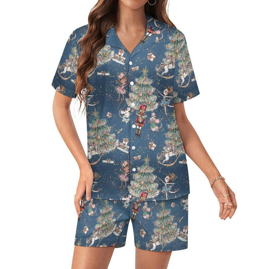 Women's Silk Satin Pajama Set Silk pajama set