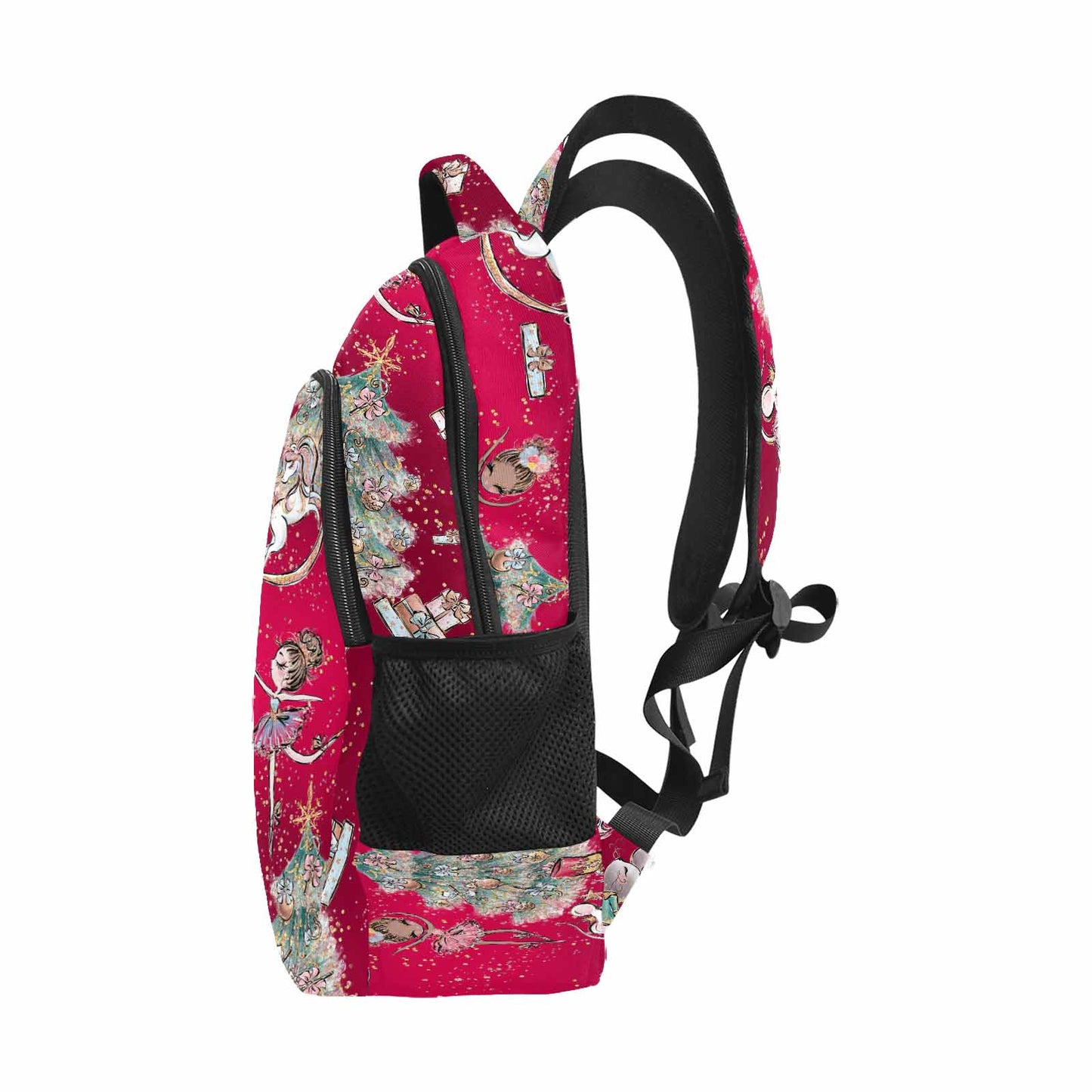 Red Christmas  Multifunction Backpack (1731)