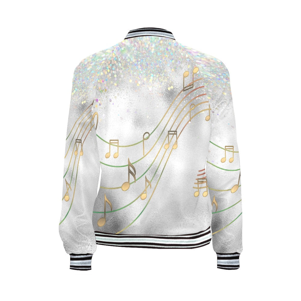 Music awd547 Bomber Jacket for Women