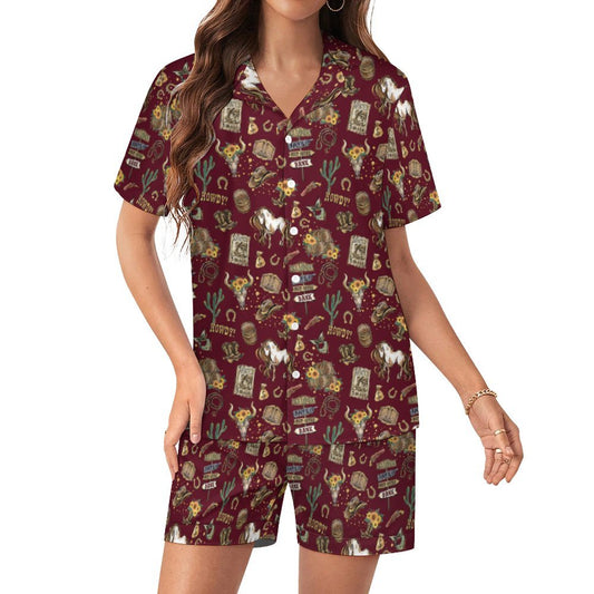 Women's Silk Satin Pajama Set Silk pajama set