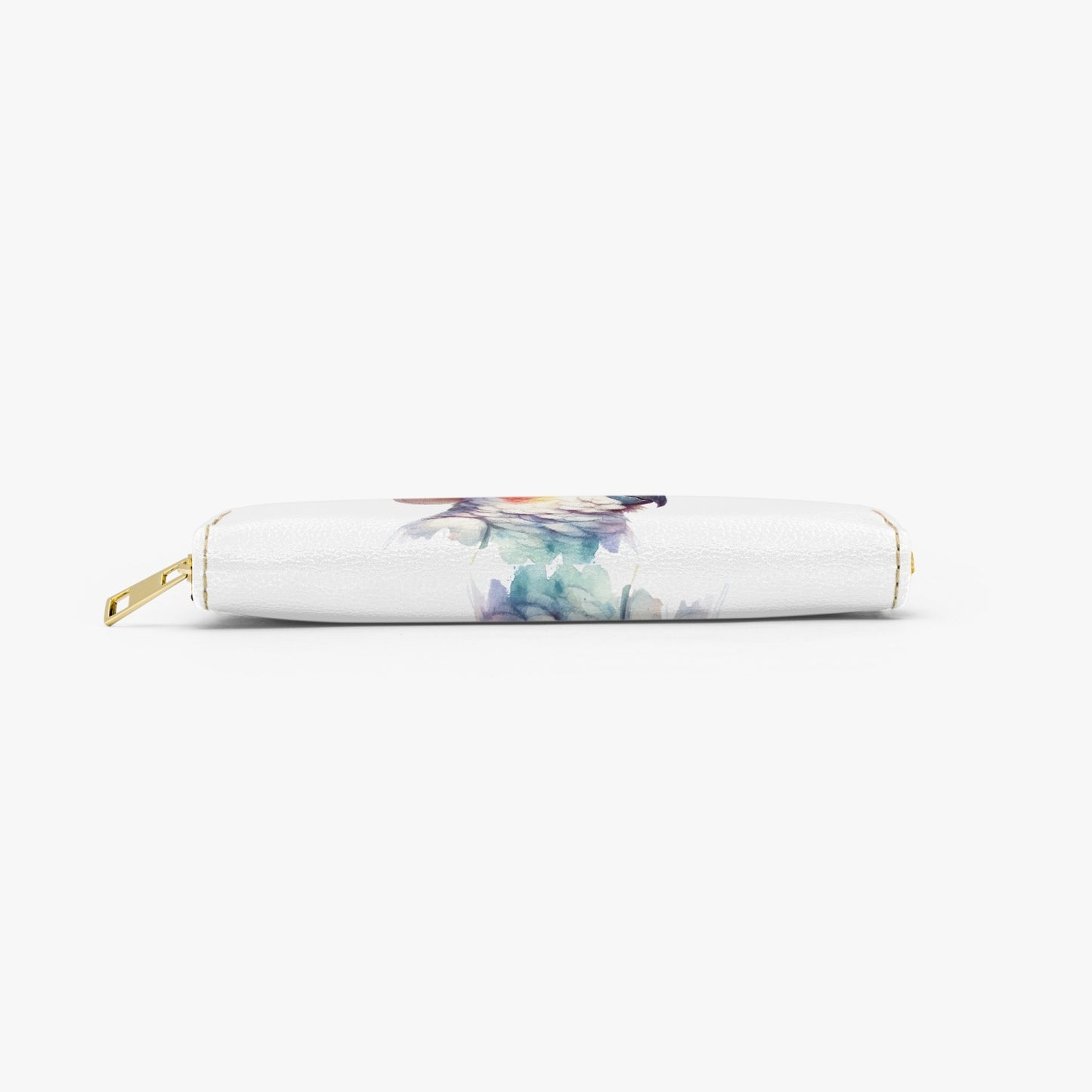 Long Type Zipper Purse, Cockatoo, awd-1338