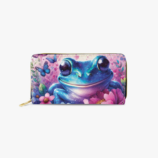 Long Type Zipper Purse - Frog