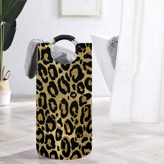 Animal Print 2  Round Laundry Basket