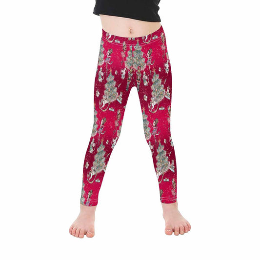 Red Christmas Kid's Leggings