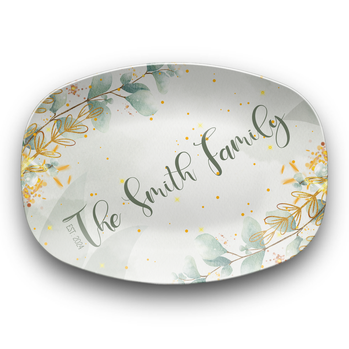 Personalised Name Plate, Personalised Platter, 10"x14" Platter