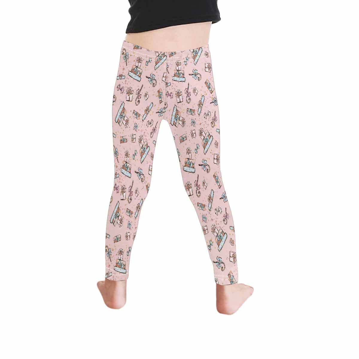 Pink Christmas  Kid's Leggings