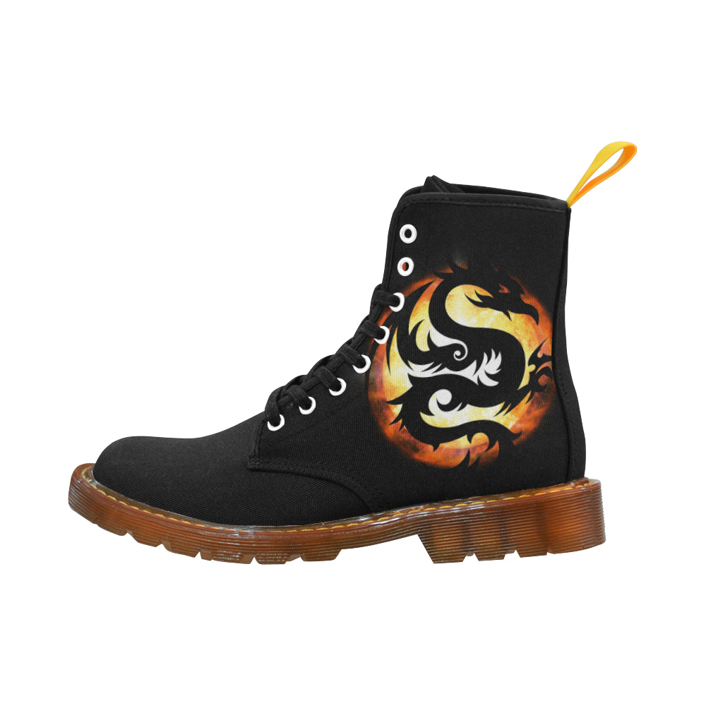 dragon Martin Boots For Women dragon