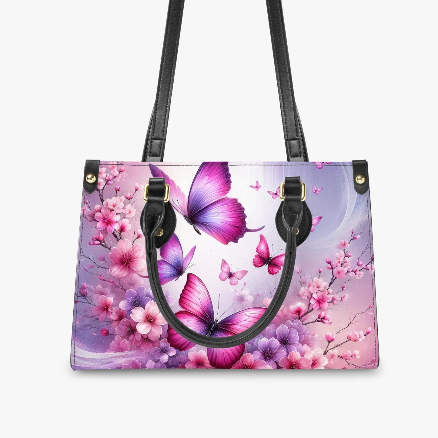 Women's Tote Bag - Long Strap - Butterfly Dreams