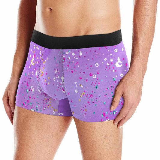 Purple Splash AUS Men's Boxer Briefs (Made In AUS)