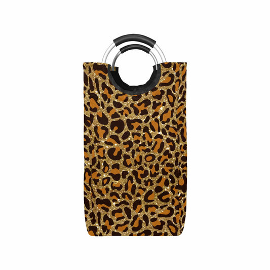 Animal Print 5  Square Laundry Basket