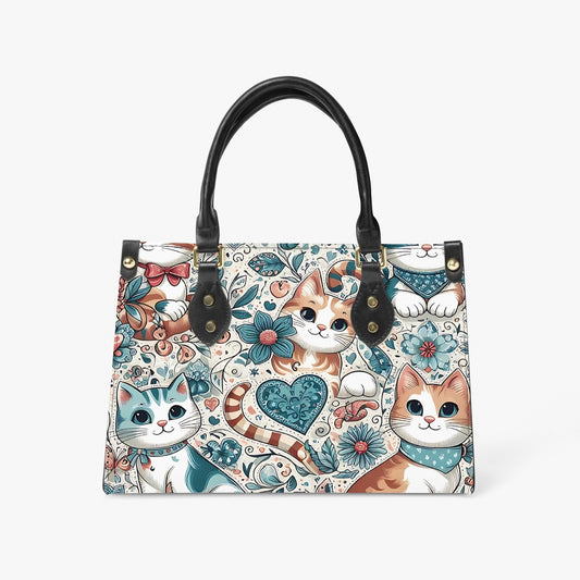 Women's Tote Bag - Long Strap - Cats