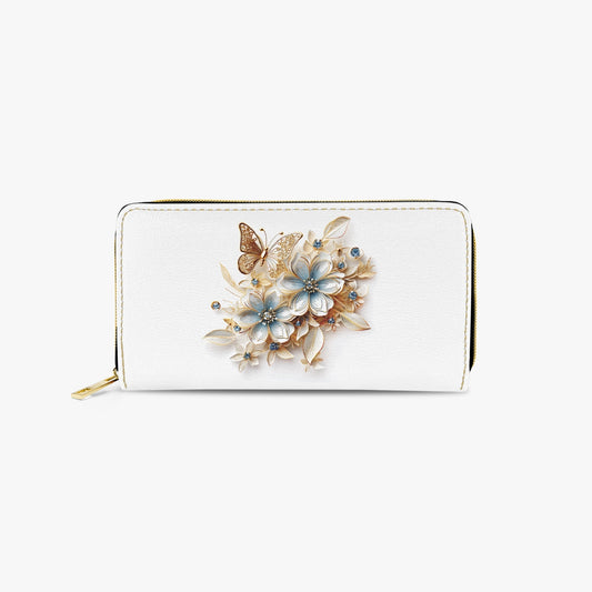 Long Type Zipper Purse - Rooster