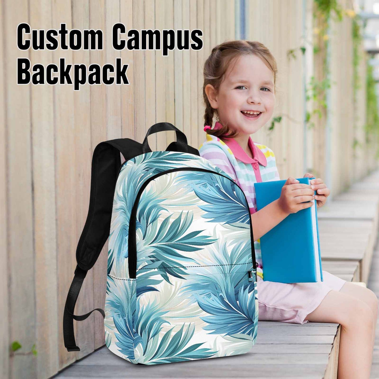 Blue Palms  Adult Casual Backpack