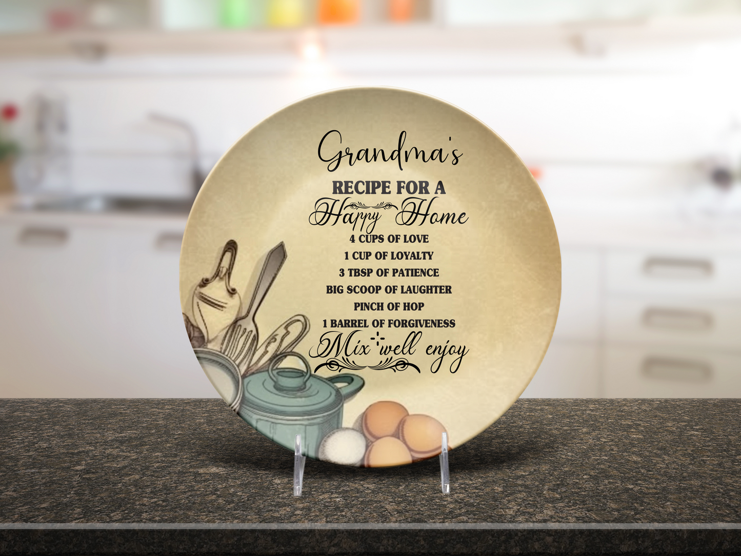 Personalised Recipe for a Happy Home Plate