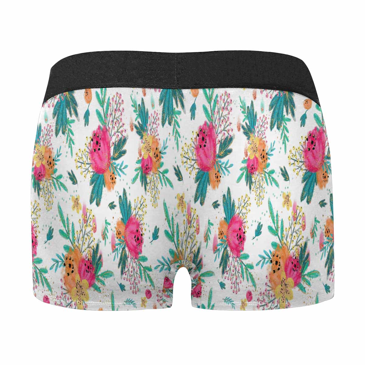 Australian Floral AUS Men's All Over Print Boxer Briefs (Made In AUS)