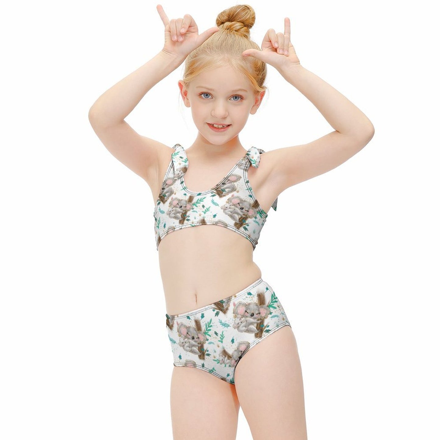 Children's strappy swimsuit Children's Two-Piece Strappy Swimsuit