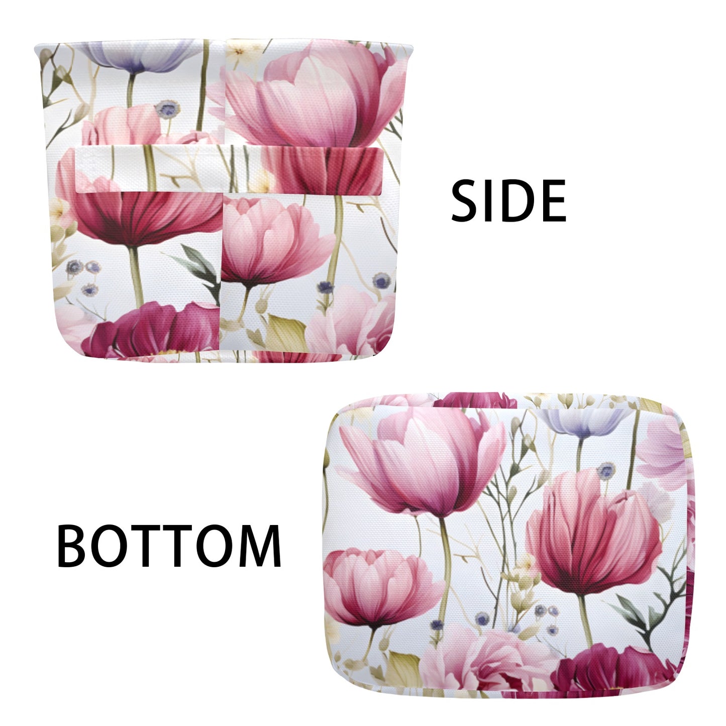 Wildflowers Fabric Storage Basket