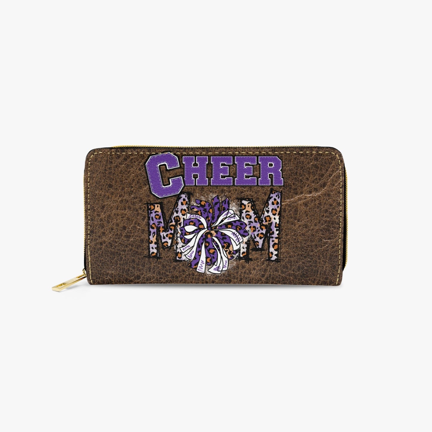 Long Type Zipper Purse - Cheer Mum/Mom