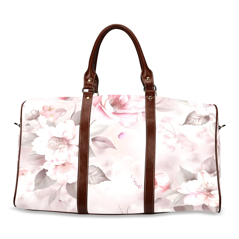 Roses in Bloom Waterproof Travel Bag/Small (Model 1639)