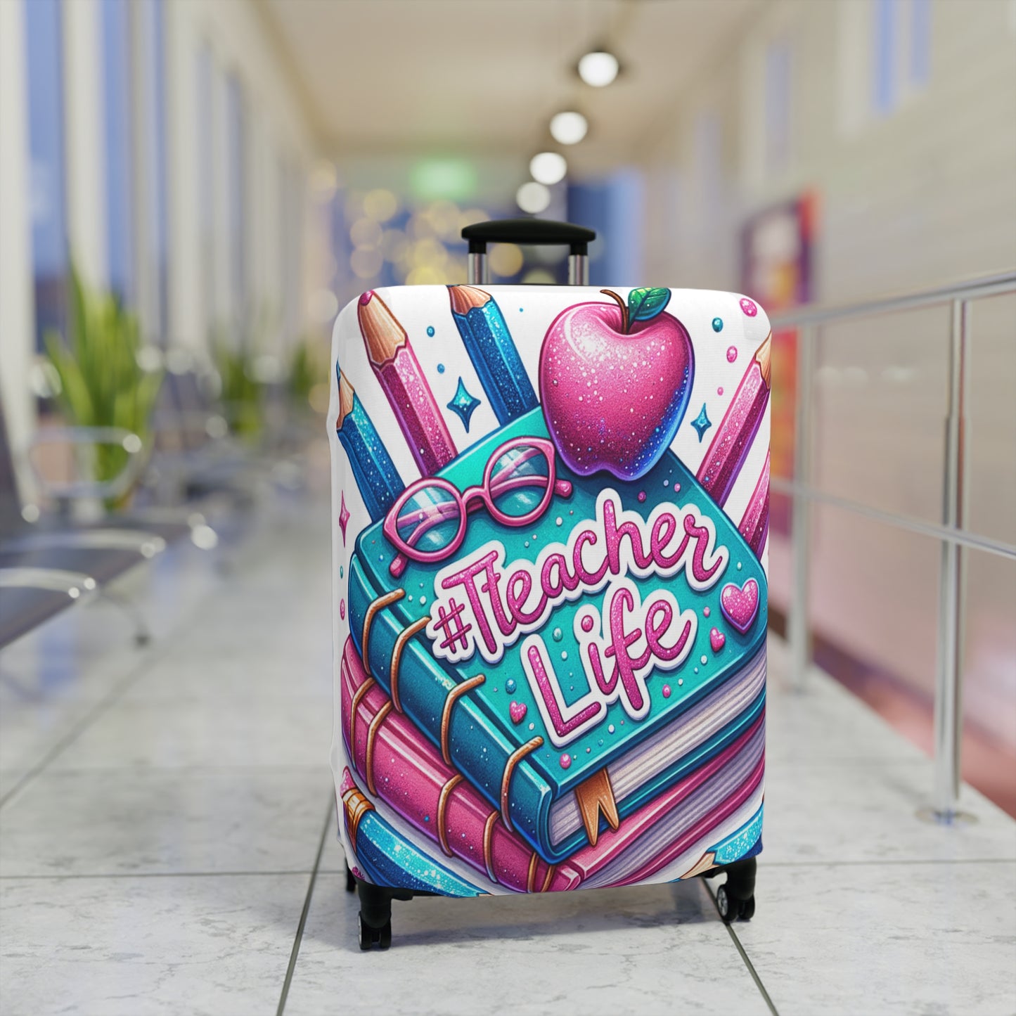 Luggage Cover, Teacher Life, awd-732