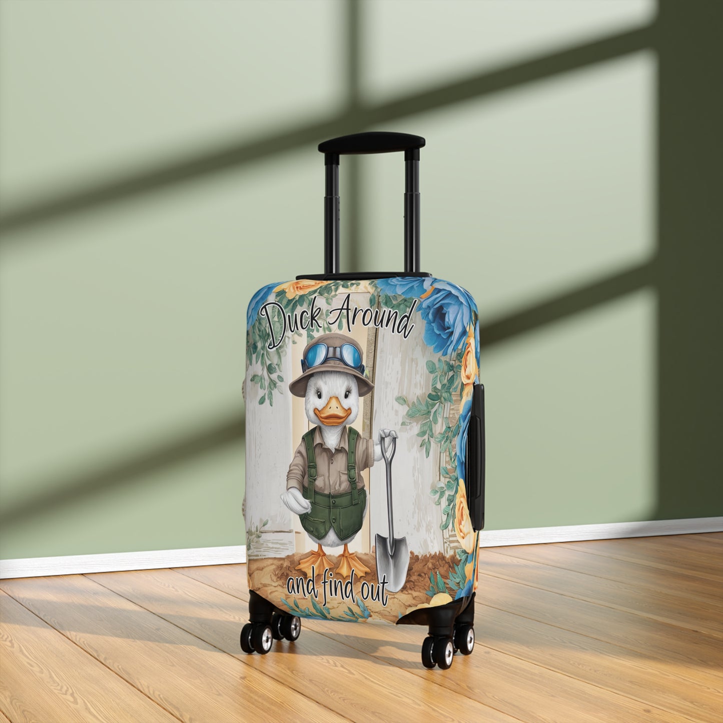 Luggage Cover, Duck around and find out, awd-1664