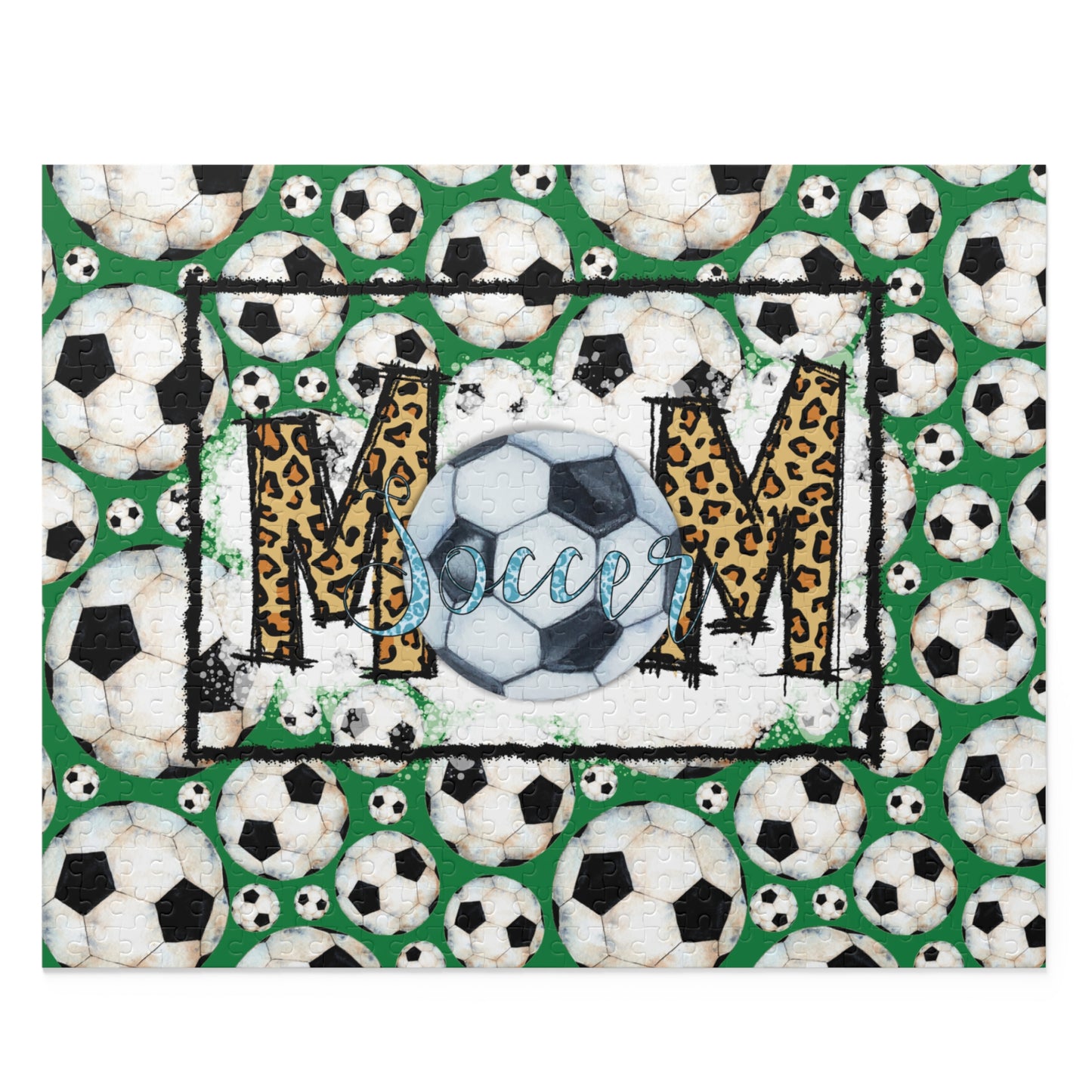 Personalised/Non-Personalised Puzzle, Soccer Mom (120, 252, 500-Piece)