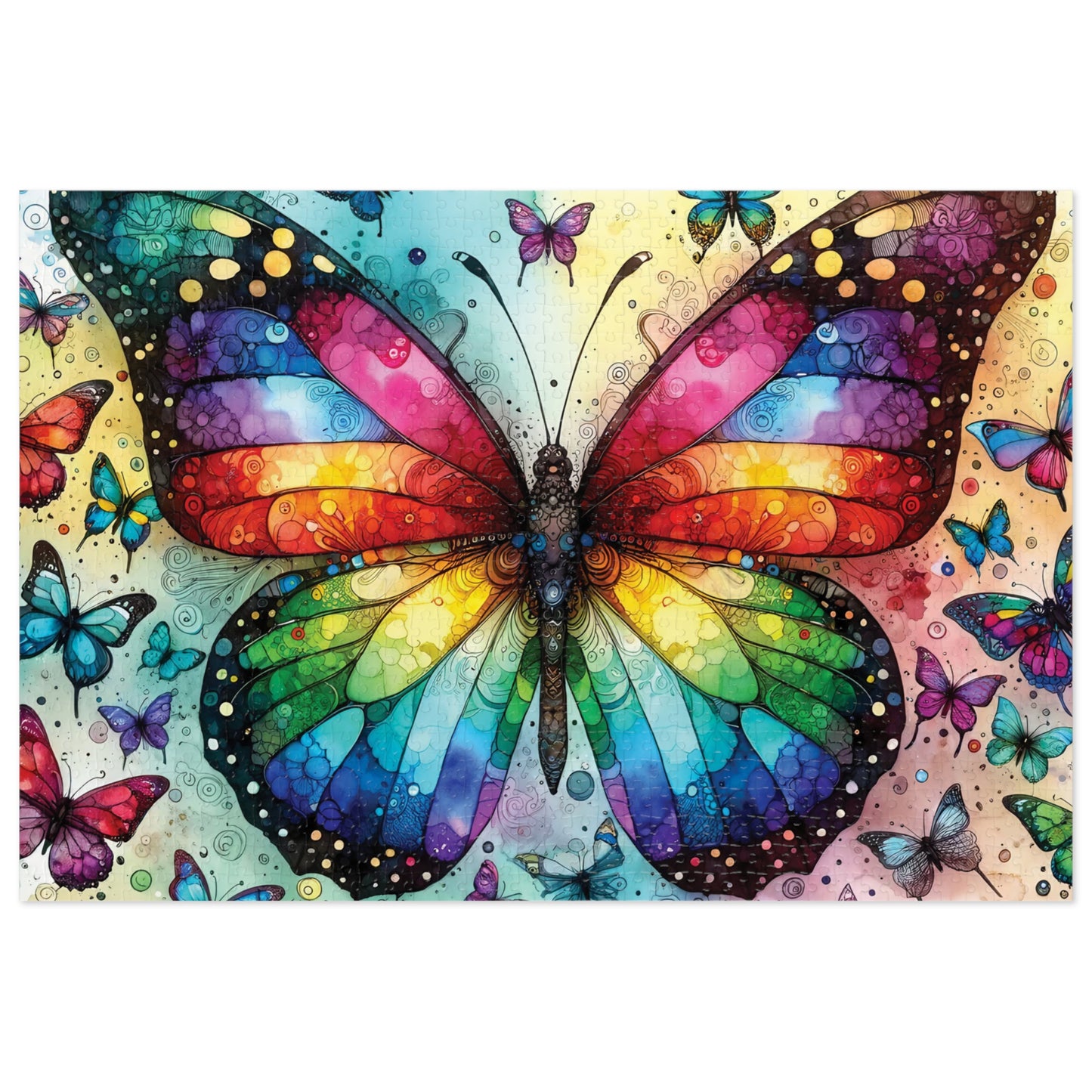 Jigsaw Puzzle, Butterfly Dreams, Personalised/Non-Personalised (30, 110, 252, 500,1000-Piece)