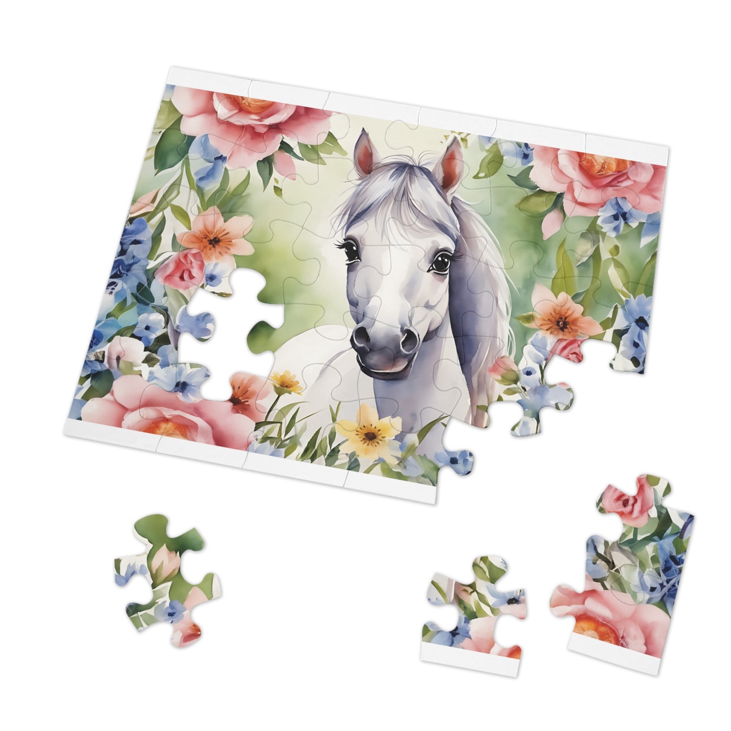 Jigsaw Puzzle, Horse, Personalised/Non-Personalised (30, 110, 252, 500,1000-Piece)