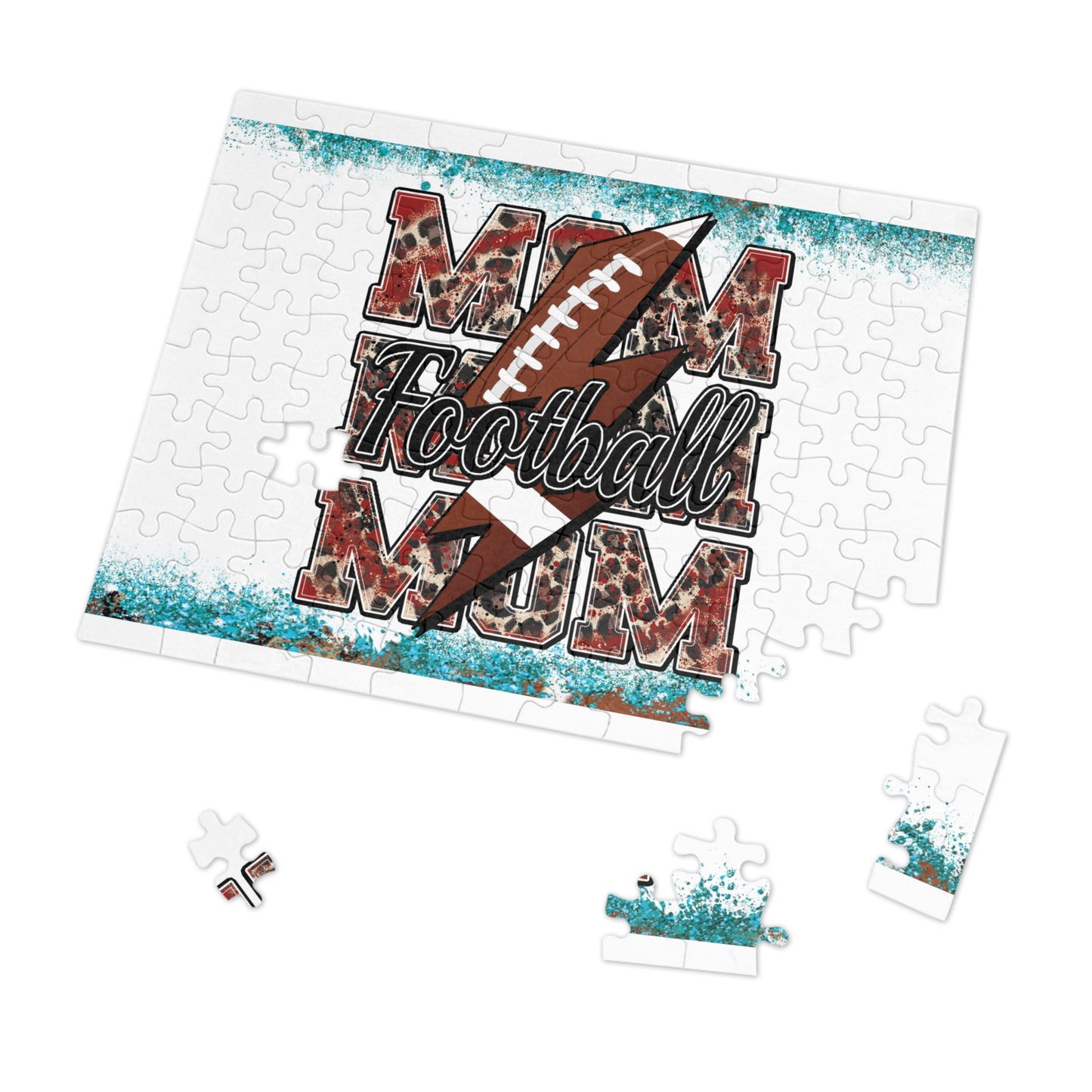 Jigsaw Puzzle, Western, Football Mom, Personalised/Non-Personalised (30, 110, 252, 500,1000-Piece)