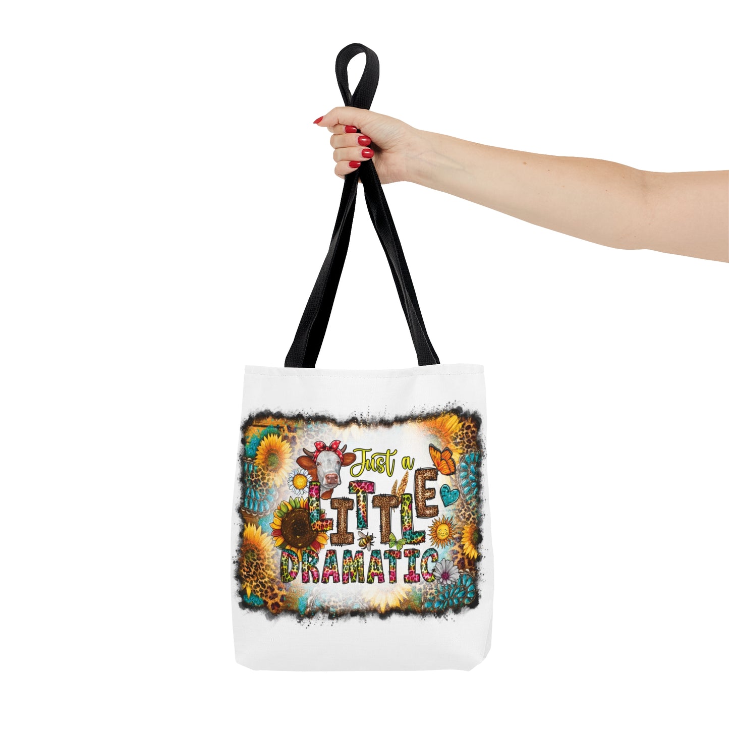 Tote Bag, Western, Just a Little Dramatic