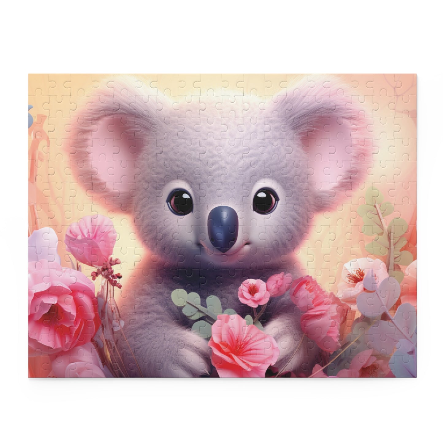 Personalised/Non-Personalised Puzzle, Koala (120, 252, 500-Piece)