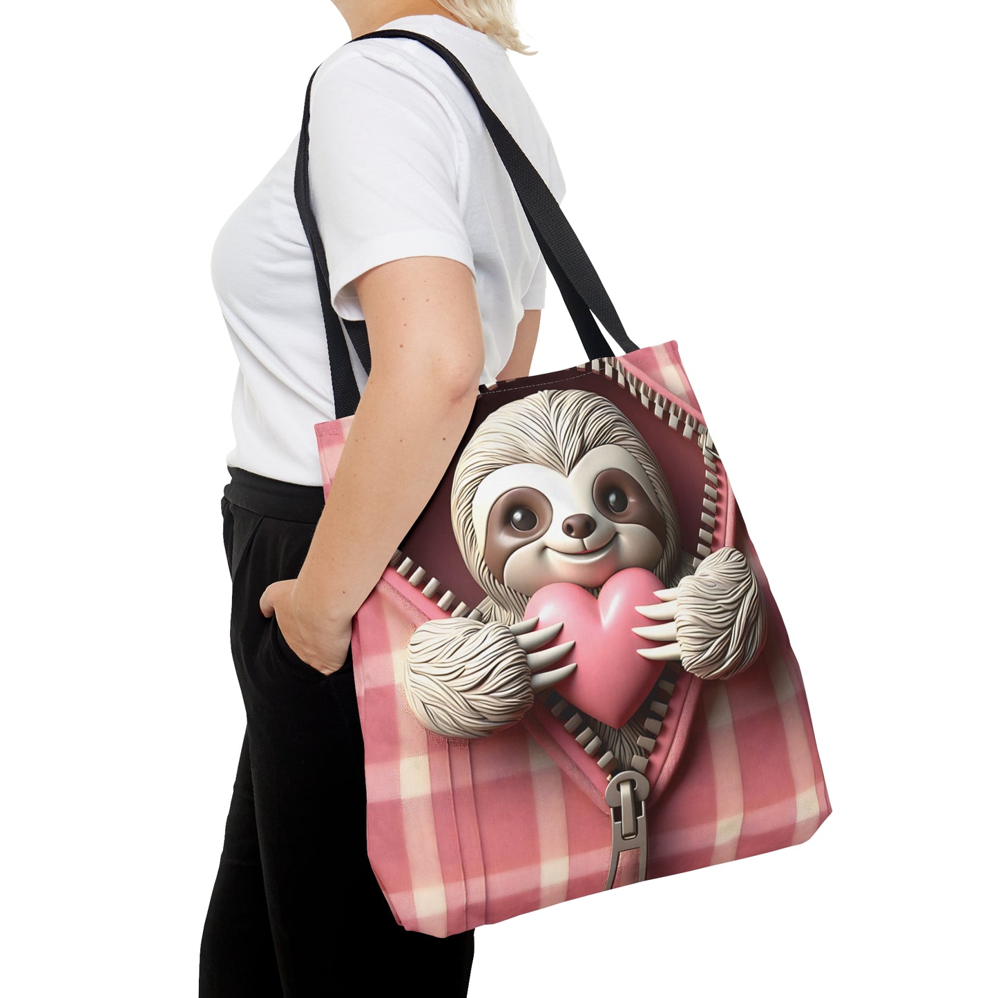 Tote Bag, Sloth, Personalised/Non-Personalised Tote bag