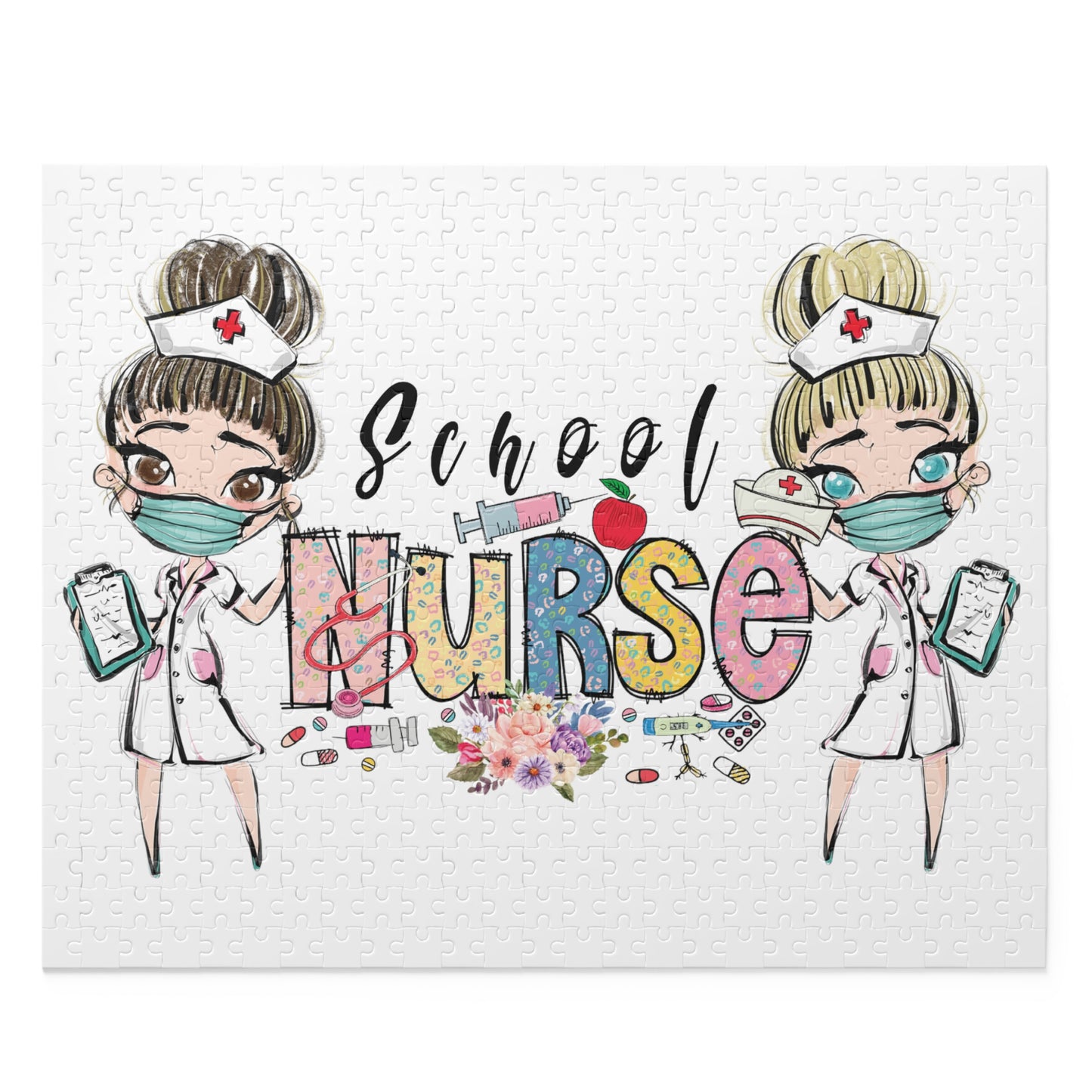 Puzzle, Nurse, School Nurse  (120, 252, 500-Piece) awd-636