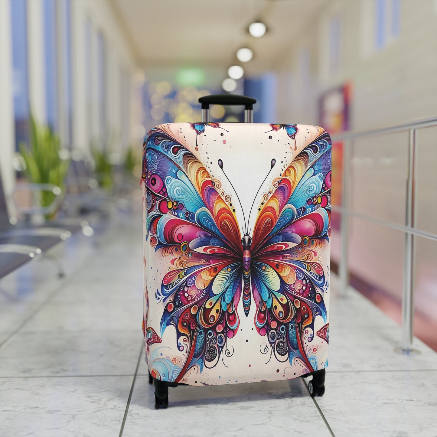 Luggage Cover, Butterfly, awd-446