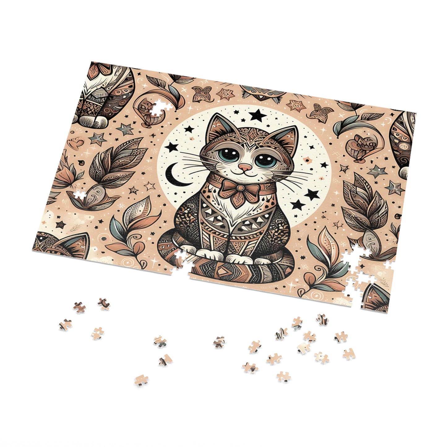 Jigsaw Puzzle, Cats, Personalised/Non-Personalised (30, 110, 252, 500,1000-Piece)