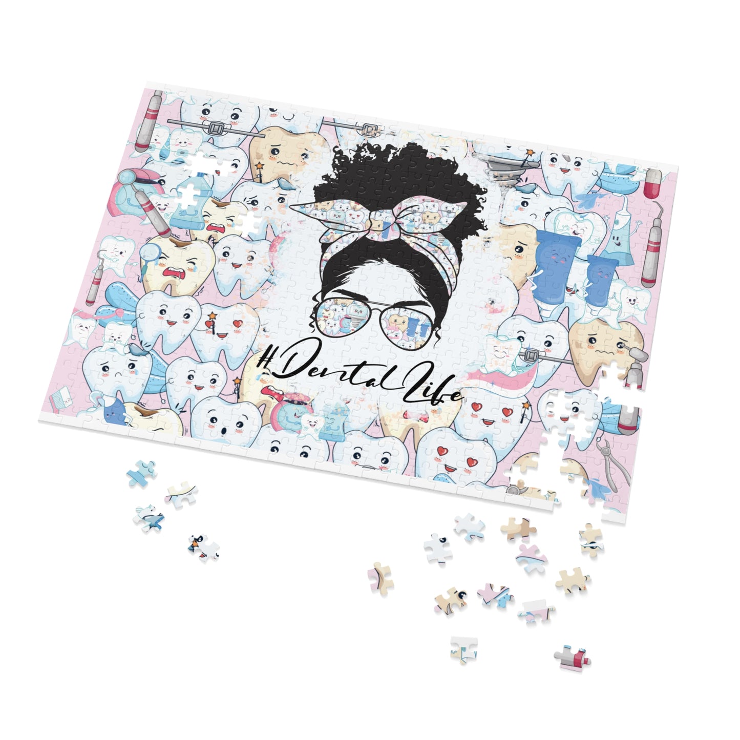 Jigsaw Puzzle, Dentist/Dental Nurse, Personalised/Non-Personalised (30, 110, 252, 500,1000-Piece)