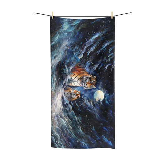 Beach Towel, Tigers, Polycotton Towel