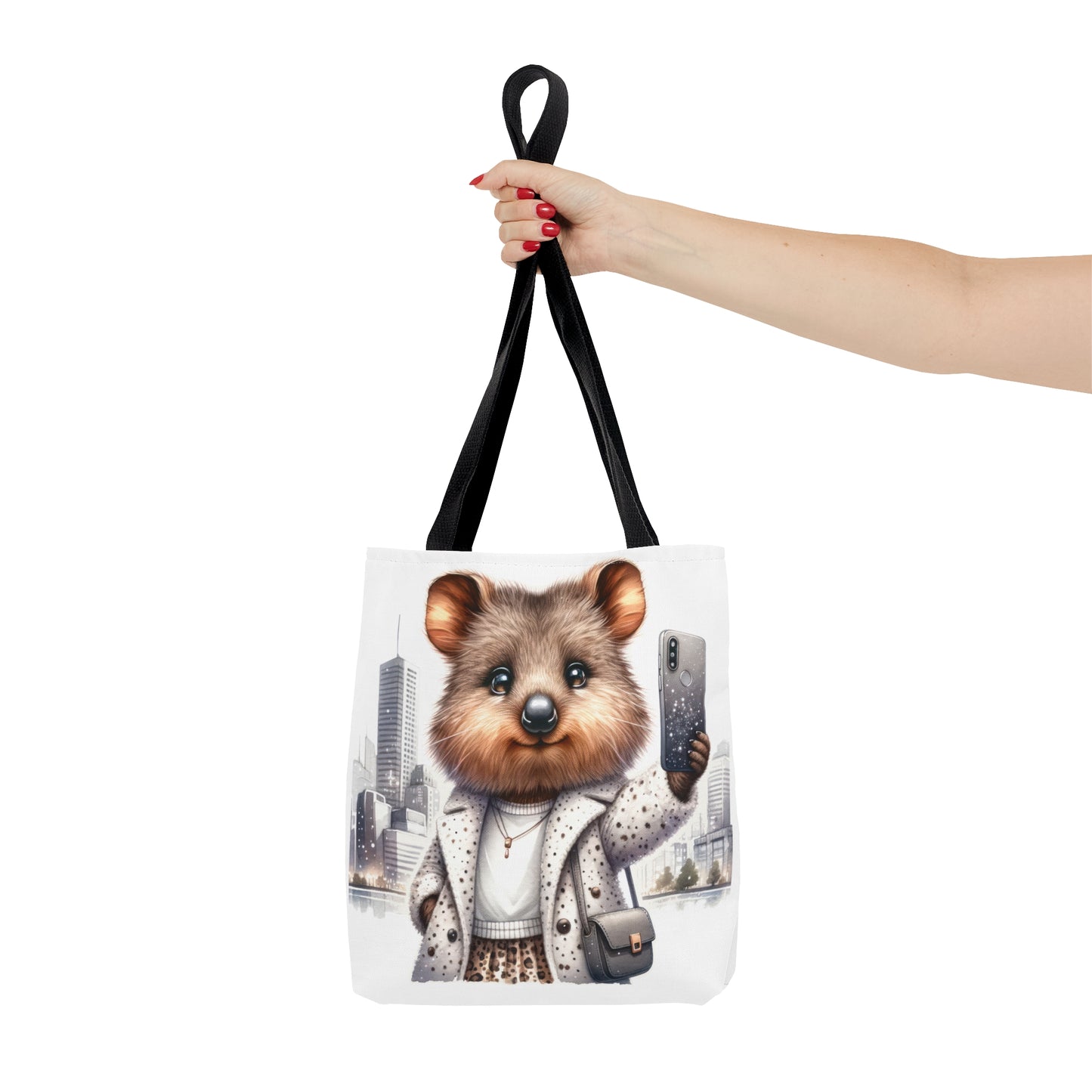 Tote Bag, Australian Animals, Quokka, Personalised/Non-Personalised Tote bag