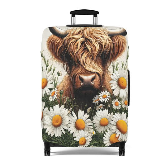 Luggage Cover, Highland Cow, awd-443