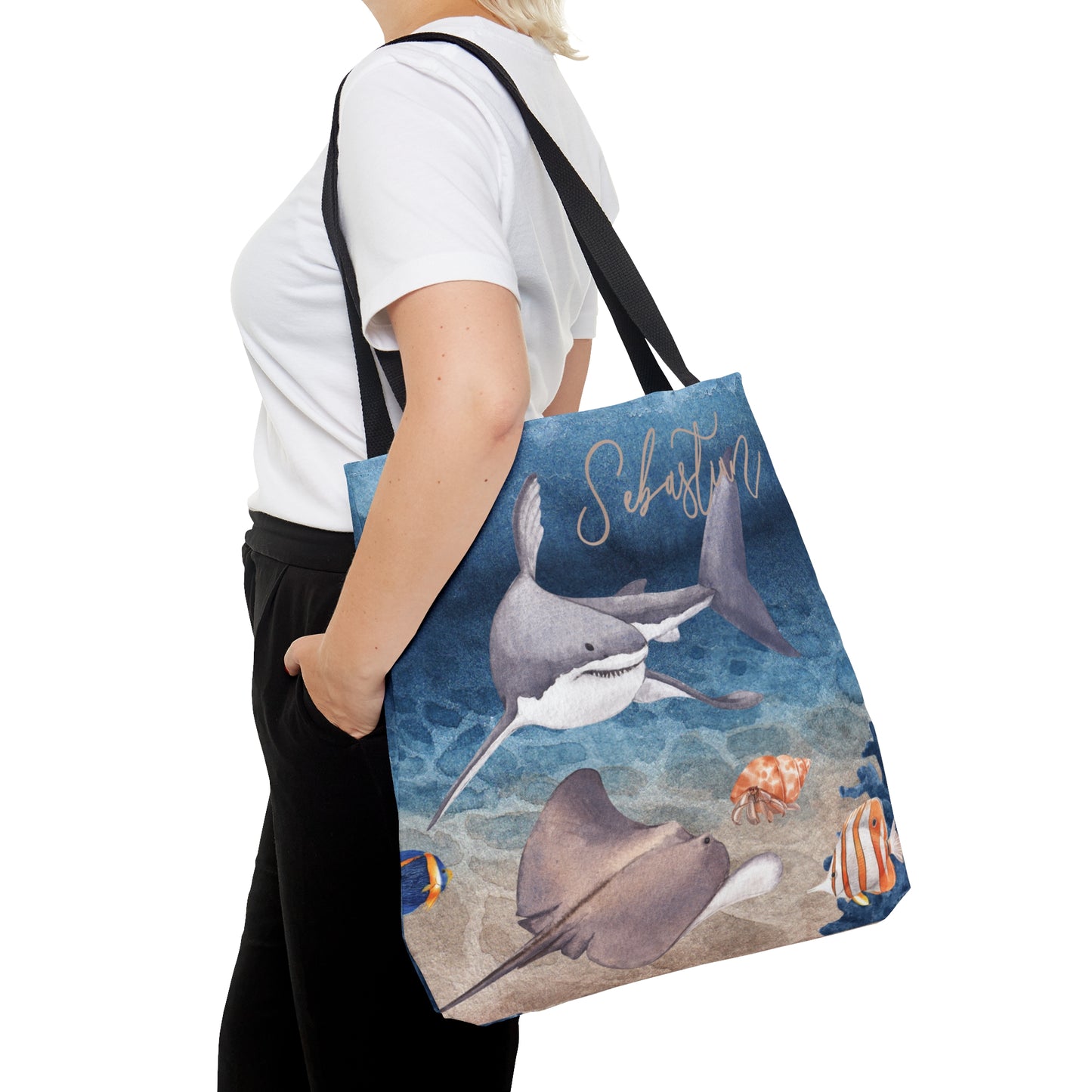 Tote Bag, Shark bag, Beach Tote Bag