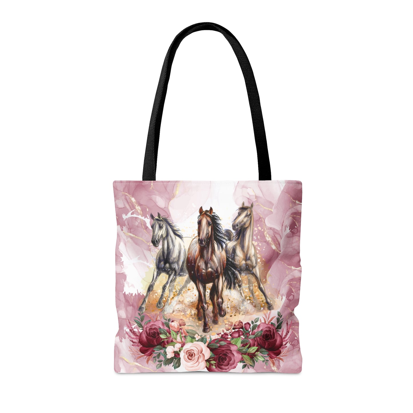 Tote Bag, Horses, Personalised/Non-Personalised Tote bag