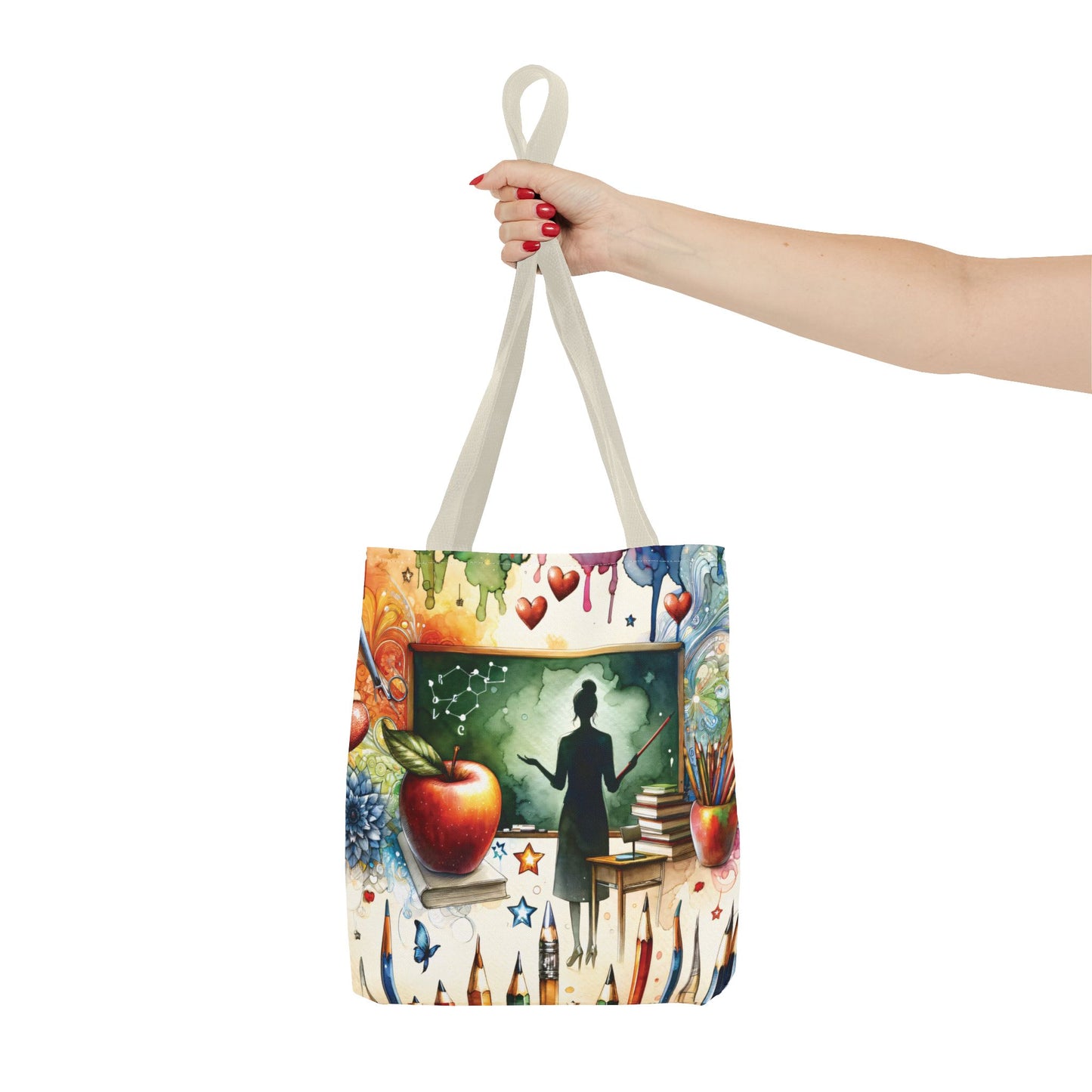 Tote Bag, Teacher, Personalised/Non-Personalised Tote bag, 3 Sizes Available