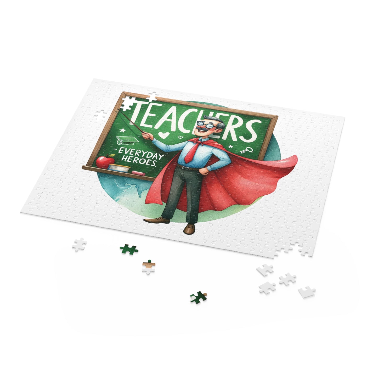 Personalised/Non-Personalised Puzzle, Teacher (120, 252, 500-Piece)