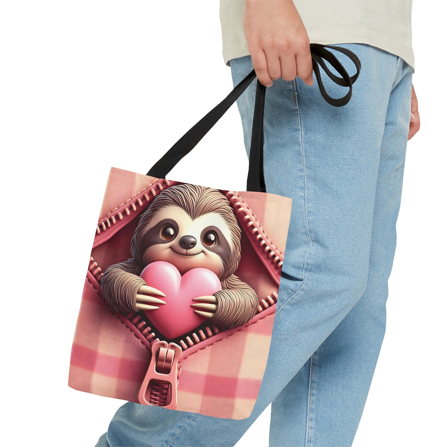 Tote Bag, Sloth, Personalised/Non-Personalised Tote bag