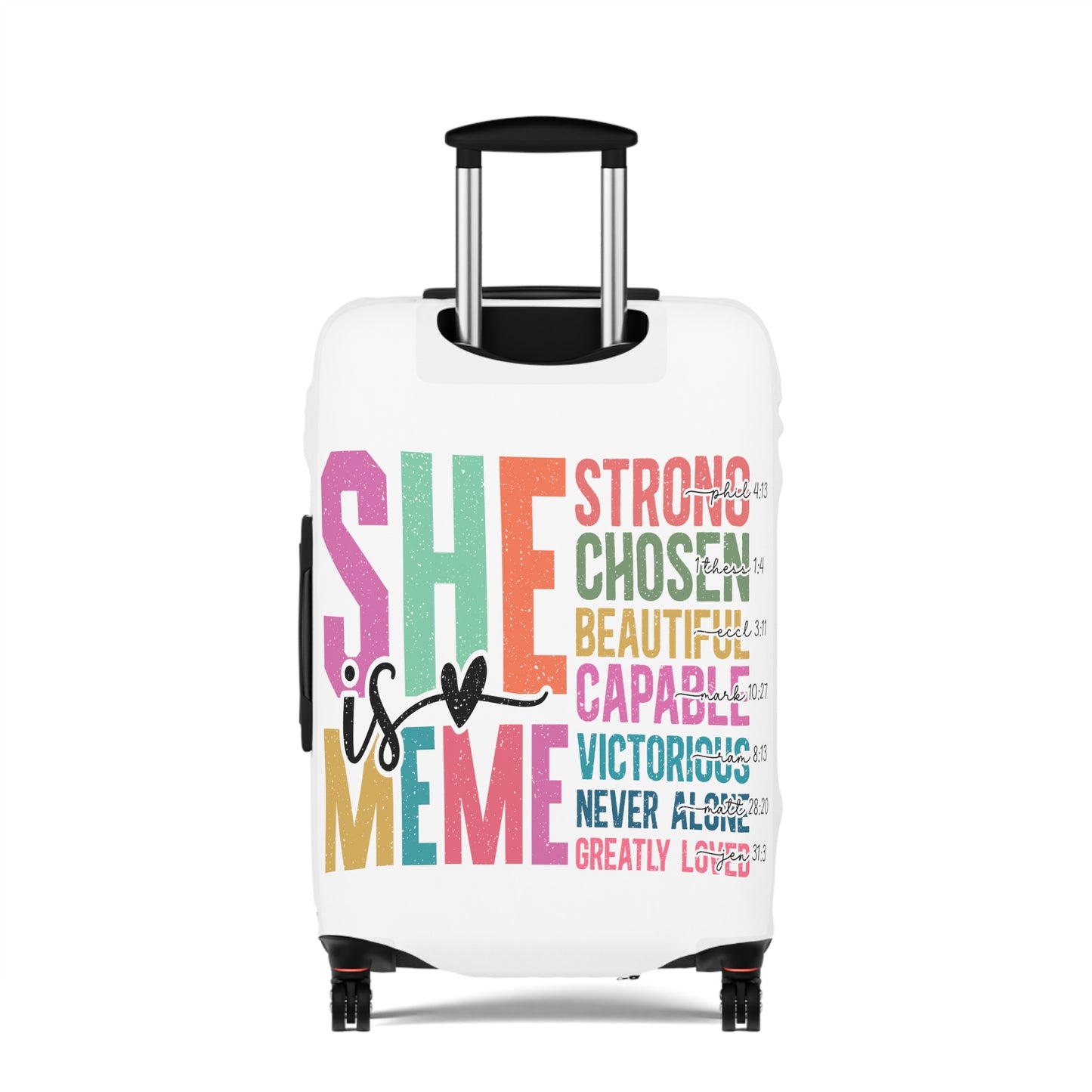 Luggage Cover, She is MeMe, awd-5021