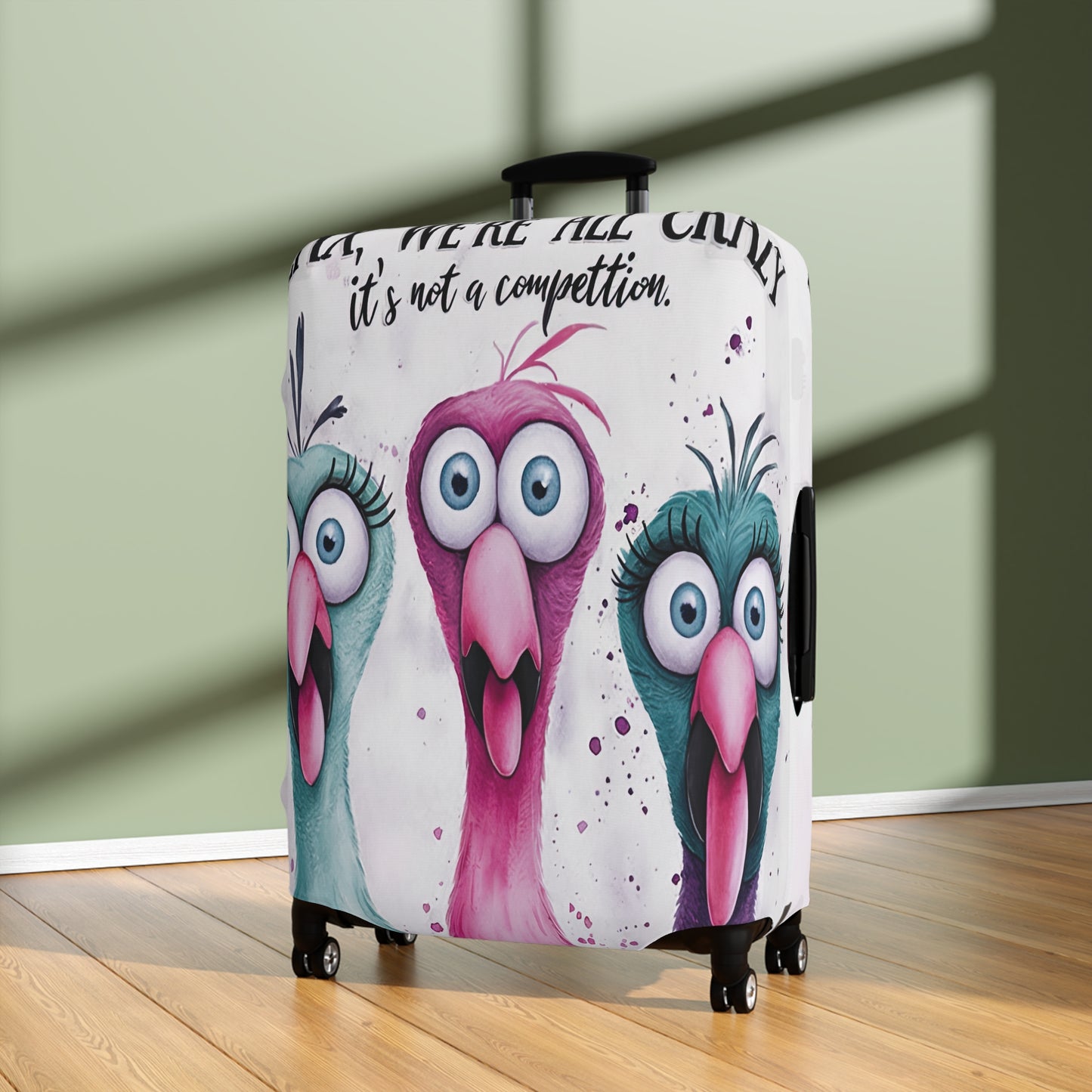 Luggage Cover, Chickens, awd-1677