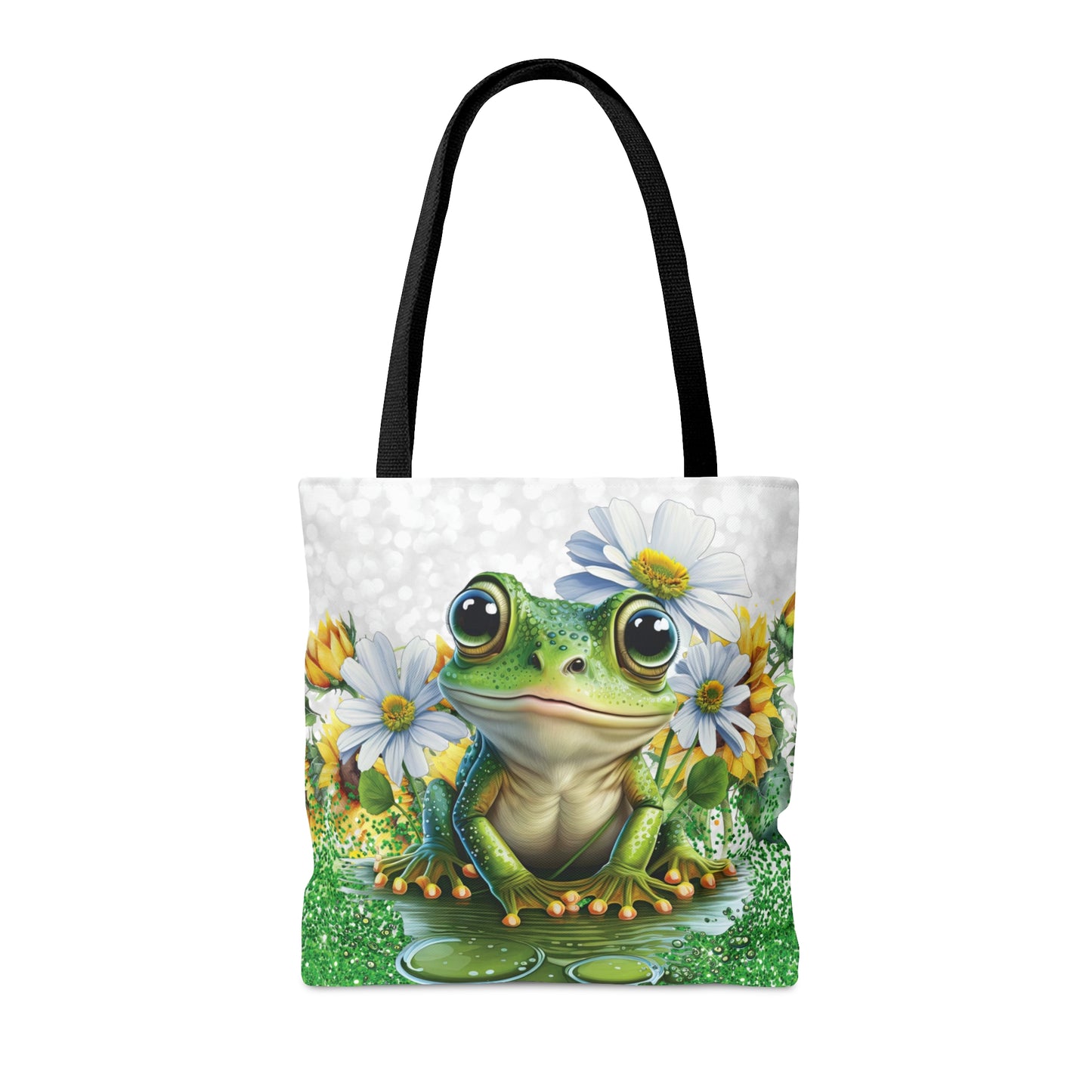 Personalised/Non-Personalised Tote Bag, Frog, Tote bag